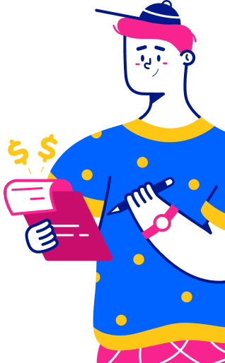 Ilustração de um trabalhador